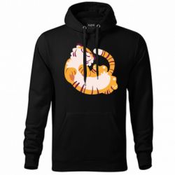 Худи унисекс Happy tiger - FATLINE Худи унисекс Happy tiger