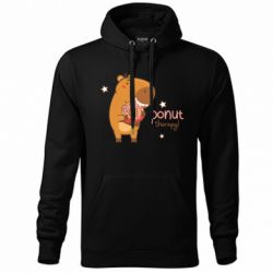 Худи унисекс Капибара с пончиком - FATLINE Худи унисекс Капибара с пончиком