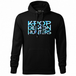 Худи унисекс KPOP Demon Hunters logo - FATLINE Худи унисекс KPOP Demon Hunters logo