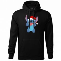 Худи унисекс Новогодний Стич - FATLINE Худи унисекс Новогодний Стич