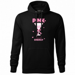 Худи унисекс Pink Drink Energy в бокале с бантом - FATLINE Худи унисекс Pink Drink Energy в бокале с бантом