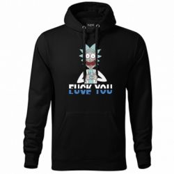 Худи унисекс Rick fuck you - FATLINE Худи унисекс Rick fuck you