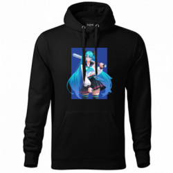 Худі унісекс Sporty Hatsune Miku - FATLINE Худі унісекс Sporty Hatsune Miku