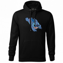 Худи унисекс Стич прыгает - FATLINE Худи унисекс Стич прыгает