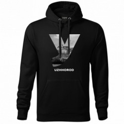 Худі унісекс Uzhhorod Black & White
