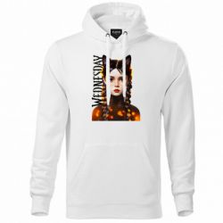 Худи унисекс Венздей кошка - FATLINE Худи унисекс Венздей кошка