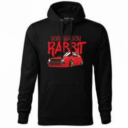 Худи унисекс Volkswagen rabbit car - FATLINE Худи унисекс Volkswagen rabbit car
