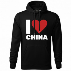 Худи унисекс I love China