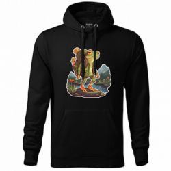Худи унисекс Лягушка путешественник