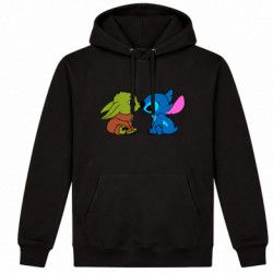 Худі утеплене Baby Yoda And Stitch