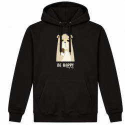 Худі утеплене Be happy every day.