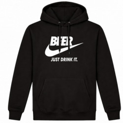 Худі утеплене Beer. Just Drink It!