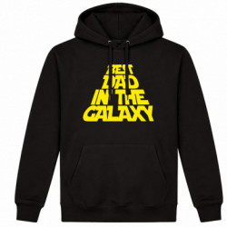 Худі утеплене Best dad in the galaxy