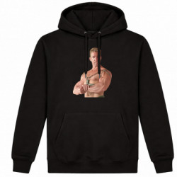 Худі утеплене Біллі Геррінгтон позує