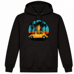 Худі утеплене Car and sunset