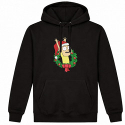 Худі утеплене Christmas Morty - FATLINE Худі утеплене Christmas Morty