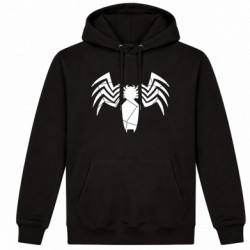 Худі утеплене Cracked Spider man logo - FATLINE Худі утеплене Cracked Spider man logo