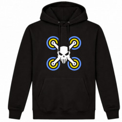 Худі утеплене Drone&skull