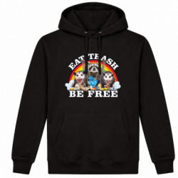 Худі утеплене Eat Trash Be Free