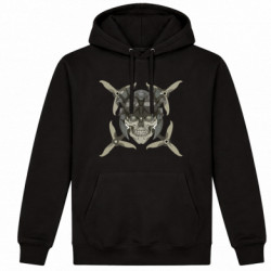 Худі утеплене FPV Skull