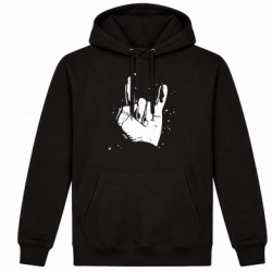 Худі утеплене HEAVY METAL ROCK