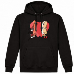 Худі утеплене Hot dog love