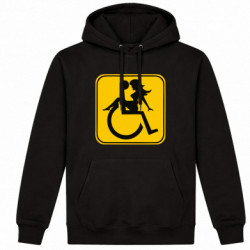 Худі утеплене Хтива людина з інвалідністю