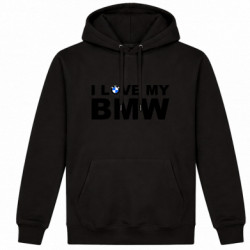 Худі утеплене I love my BMW