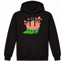 Худі утеплене Капібара - Кавуновий Настрій