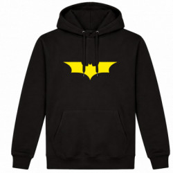 Худі утеплене кажан