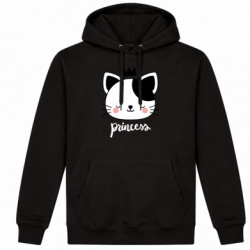 Худі утеплене Кішечка з короною - FATLINE Худі утеплене Кішечка з короною