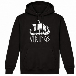 Худі утеплене Корабель вікінгів драккар