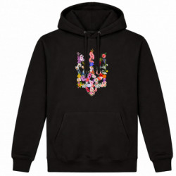 Худі утеплене Квітучий герб - FATLINE Худі утеплене Квітучий герб