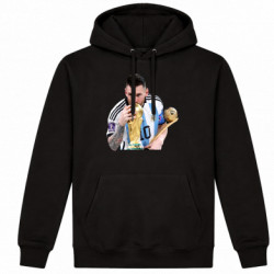 Худі утеплене Мессі цілує кубок