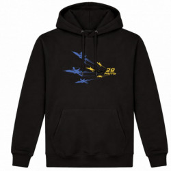 Худі утеплене Міг 29 - Мить трьох пілотів винищувачів ЗСУ