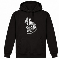 Худі утеплене Народжений для війни