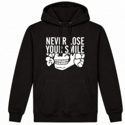 Худі утеплене Never Lose Your Smile