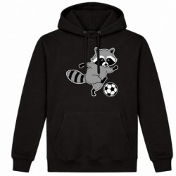 Худі утеплене Єнот-футболіст: ось це так гол!