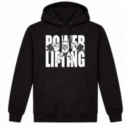 Худі утеплене Powerlifting logo