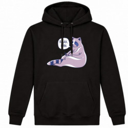 Худі утеплене Прикольний єнот