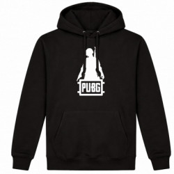 Худі утеплене PUBG logo and hero