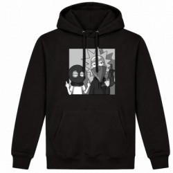 Худі утеплене Rick and Morty Bandits