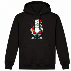 Худі утеплене Santa with an ax