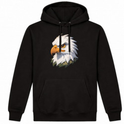 Худі утеплене Серйозний благородний орел