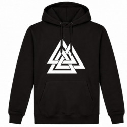 Худі утеплене Valknut Logo - FATLINE Худі утеплене Valknut Logo