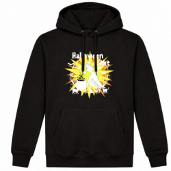 Худі утеплене Відьма біля казана