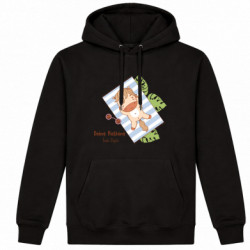 Худі утеплене Відпочинок із засмаглою забавною конячкою