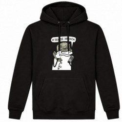 Худі утеплене Я їбу де зв'язок