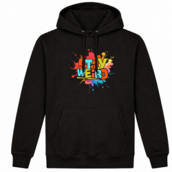 Худі утеплене Залишайся дивним - FATLINE Худі утеплене Залишайся дивним