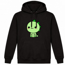 Худі утеплене Зелений дракончик